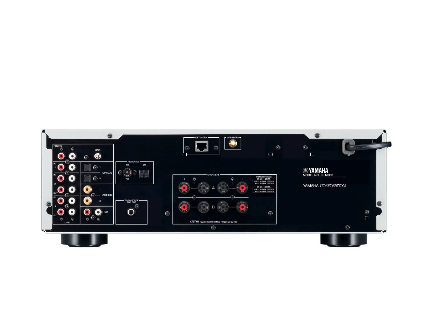 Yamaha R-N602 Network Stereo Receiver with Wi-Fi, Bluetooth and MusicCast